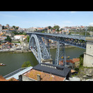 Die von einem Eiffelschüler konstruierte Ponte de Dom Luís I zwischen Vila Nova de Gaia und Porto
